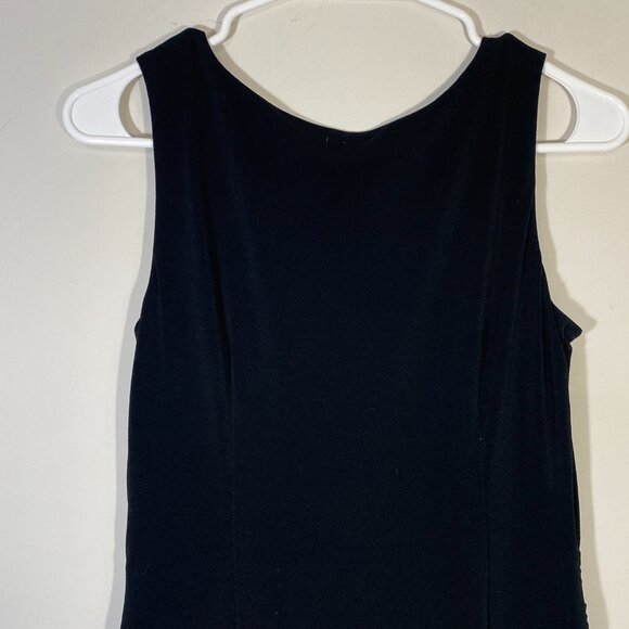 Ann Taylor: "Little Black Dress" Black Sheath Dress - Petite Small - Picture 3 of 6